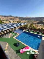  7 شاليه للإيجار في أجمل مواقع البحاث خصوصية كامله  مسبح 14*7 عمق من 1متر ولغاية 2متر بركة أطفال  العاب