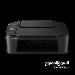  4 طابعة كانون بوظائف متعددة طباعة، نسخ، ومسح ضوئي طباعه ليزر Canon TS3440 Wifi LaserJet