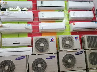  1 مكيفات مستعملة إنڨيرتر و عادي شامل التركيب في حالة ممتازة.