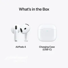  2 جديد سماعة ابل اصلية الجيل الرابع Air pods 4 متوفر لدى سبيد ستور