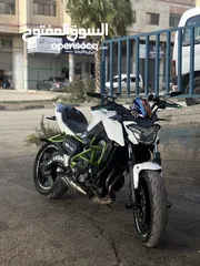  1 Kawasaki z650 قانوني ضفه