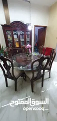  1 Dining Table  with 6 chairs