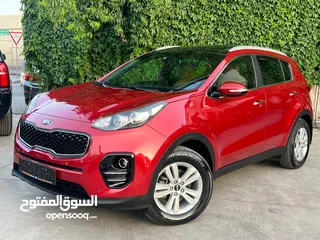  1 كيا سبورتج 2017 عداد قليل وارد وكاله مالك اول فل كامل اعلى تصنيف فحص كامل بحاله الوكاله