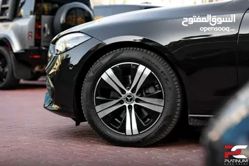  8 2024 Mercedes C180 – فتحة سقف – وارد المانيا للبيع