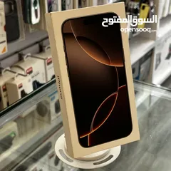  4 iPhone 16 Promax 256G New Middle East  Desert Titanium
