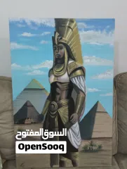  1 لوحه فنيه مصريه للحضاره المصريه للبيع&Egyptian artwork depicting ancient Egyptian civilization for s