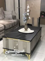  2 طقم طربيزات محلي فاخر وبجودة عالية، قعدة صالون بأقل سعر