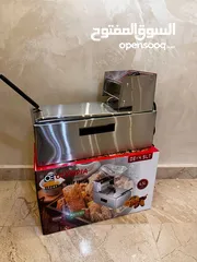  3 قلاية زيت ستيل