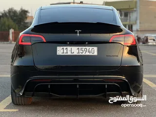  4 تسلا model Y   2022 ..  .... وارد أمريكي.. ‏TESLA MODEL Y ‏DUAL MOTOR (LONG RANGE)