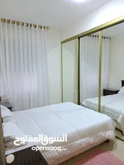  7 شقة ارضية مفروشة للايجار الشهري والسنوي ثلاث غرف نوم في عبدون
