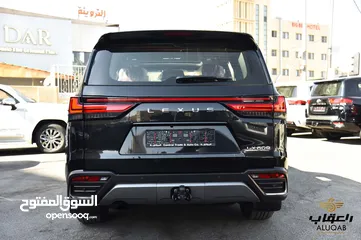  6 لكزس LX600 2024 وارد الوكيل عداد زيرو فاخرة لون اسود مميز