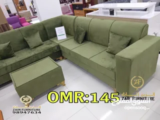  1 MODREN SOFA L TYPE 5 METTER ALL COLOUR AVAILABLE /کراسي حرف ايل کلو الوان موجود