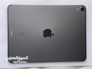  4 Ipad Pro 11inch 1st generation 64GB Wifi-Cellular Silver  أيباد برو 11 انش الجيل الأول