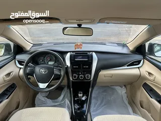  10 تويوتا يارس2019للبيع شرط الفحص1500Cc اقتصادية بالبنزين