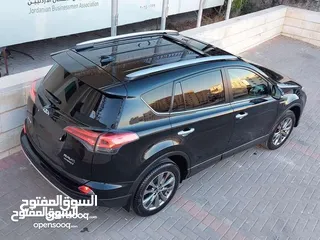  12 تويوتا راف فور 2017 فل ليمتد وارد وكفالة وكاله فحص كامل كلين أعلى صنف 4×4 بحالة وكاله