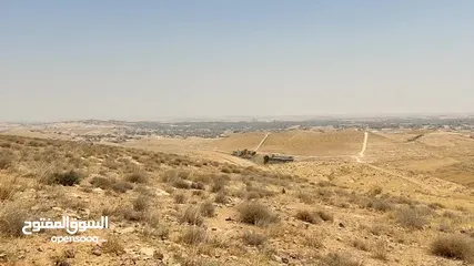  10 أرض استثمارية مميزة للبيع في الزرقاء جريبا مرتفعة ومطلّة على مدينة عمان