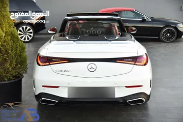  8 مرسيدس سي ال اي كشف نايت بكج مايلد هايبرد 2024 Mercedes CLE200 Convertible AMG Kit Night Package