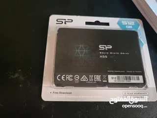  1 حرق اسعار ssd 512gb  جديد مسكر silicon power