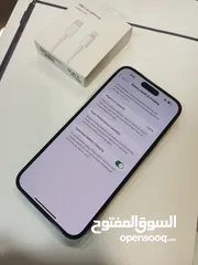  3 iphone 14 pro max 256 بطاريه 100