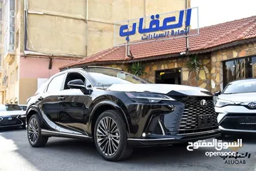  2 لكزس RX350 L2 2024 مع الميزات المتطورة والفخمة لون اسود ميتالك مميز