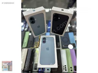  5 iPhone 16 128GB  جديد كفالة شرق اوسط