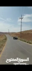  4 ارض للبيع 10 دونمات واجه 100 متر على شارع 20 معبد تبعد عن اشاره بلعما 1500 متر