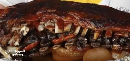  7 خروف مشوي او محشي او محشي ورق عنب دوالي
