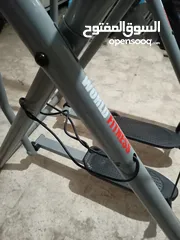  3 جهاز الغزال الطائر الرياضي مستعمل توب نظافه بسعر 30 دينار نهائي  الموقع ابو نصير للتنحيف والشد