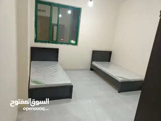  2 Furnished Bed space or room available in Al Qasimia for bachelor/couple/ladies