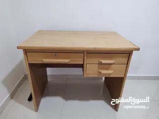  2 مكتب خشب زان
