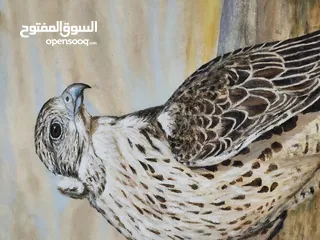  4 رسمه قديمه زيتيه لفنانه ايرانيه