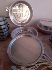  2 الخبازة الألمونيوم  العملاقة أصلية مع كفالة سنة +سلك خاص مع كل خبازة