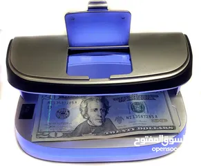  3 فاحص عملة (كاشف عملة ) نوع ممتاز جدا يعمل  شحن وكهرباء  AL-11 UV Counterfeit Money Detector