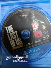  3 سيدي لعبة the last of us لبلاستيشن  4 بحالة ممتازة
