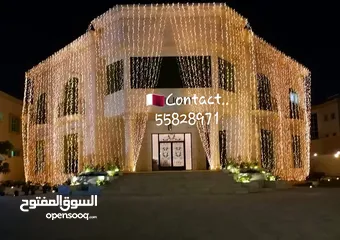  4 Lighting decoration for wedding and party