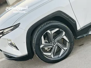  13 هونداي توسان/2024  فل الفل فتحة سقف بانوراما  2x4 ///240Hp بنزين + كهرباء  ( Haybrid) 1600cc
