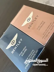  2 ساعه ارمني فول بلاك اسود بالكامل مع عطرين من بنتلي