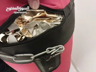  3 كيس ملاكمة وقفازات ملاكمة