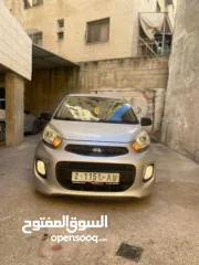  1 كيا مورنينج 2015 لون فضي