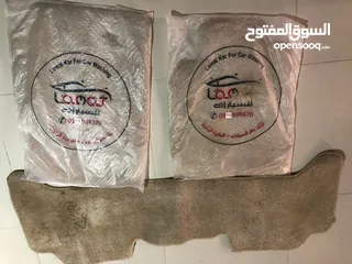  1 طقم دواسه سياره تويوتا لاند كروزر 3 قطع فرو اصلي بحاله جيده