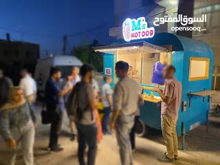  3 مقطورة طعام متنقلة