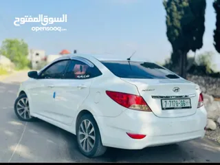  2 هونداي اكسنت 2013 اصل برايفت للبيع ماطور 1600 ديزل سيارة نخب فحص نظيف ضربات خفيفة اتومات