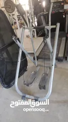  4 ماكنات رياضه لتخفيف الوزن وبناء الاجسام مستعمله نظيفه للبيع بسعر مغري عرابه
