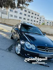  1 مرسيدس clk 2006 بحاله الشركه للبدل على مرسيدس احدث