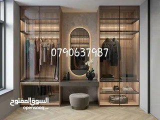  31 خزانه حائط بافضل التصاميم العصريه اضائه داخليه