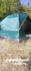  4 خيمه 4 اشخاص مطرية ومقاس كبير جميلة جدا التخييم