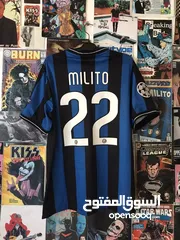  9 Inter Milan Diego Milito Jersey 2010 Champions League Final Men's انترميلان  جيرسي.   نايكي nike