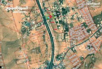  1 قطعة ارض مميزة جنوب عمان تصلح لمشروع استثماري ناجح