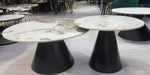  5 Coffee Table  ceramic marble top