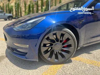  10 تيسلا موديل 3 لونج رينج بيرفورمنس Tesla Model 3 long range Performance